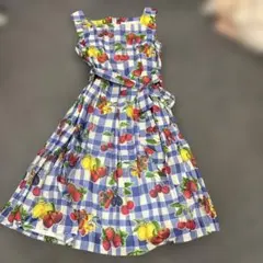 新品 Jane Marple フルーツピクニック ジャンパースカート