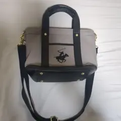Beverly Hills Polo Club トートバッグ グレー/ブラック