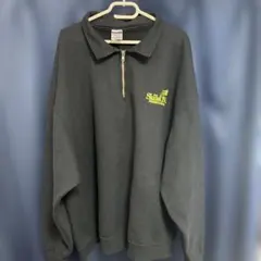 JERZEES ハーフジップ スウェット ブラック 2XL