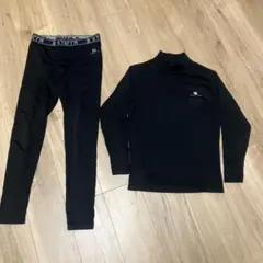 XTERRA コンプレッションウェア ハイネック メンズ 裏起毛