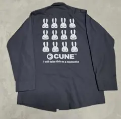 CUNE ワークシャツ グレー