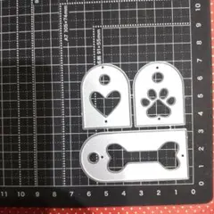 本革レザー犬キーホルダーキーリングハンドメイドレザークラフト推し