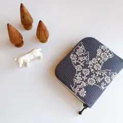 ミナペルホネン☆コンパクトウォレット☆ハンドメイド