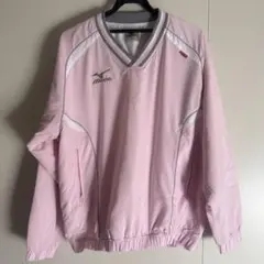 Mizuno ピンク Vネックジャケット M