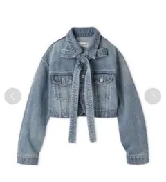 Bibiy. CREAM DENIM JACKET デニムジャケット - メルカリ