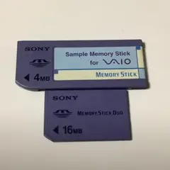 ★わんこいん★MS★メモリースティック&Duoセット★4MB/16MB★SONY