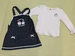 コキンちゃんドキンちゃんロンTワンピース95ベビー服