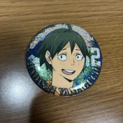 劇場版ハイキュー‼︎ゴミ捨て場の決戦缶バッジビスケット　山口忠　ホログラム