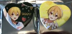 すとぷり　缶バッジ　るぅと　ハート缶バッジ　苺文化祭 るうと　るーと　2022