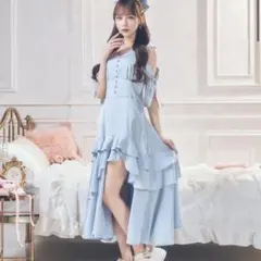 ReAmour リアムール オフショルコットンワンピース ホワイト - メルカリ