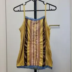 キャミソール イエロー レース装飾のサムネイル
