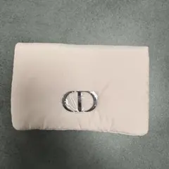 Dior ロゴ付きピンクポーチ　ノベルティ