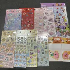 百均セリアダイソー　シール11点まとめ売り