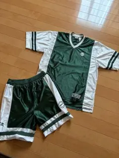 支給品 静岡学園 静岡学園　公式練習着　支給品　高校サッカー　上下セット　静学　Mサイズ　激レア ジャージ 緑 高校サッカー 静学 SHIZUGAKU 上下 ウェア