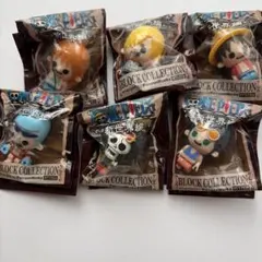 ワンピース BLOCK COLLECTION フィギュア　6個セット