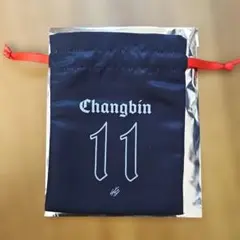 Stray Kids スキズ チャンビン VR 渋谷 ランダム巾着ポーチ