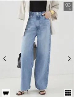 upper hights/アッパーハイツ】THE NIECEハイライズストレート