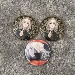 東京リベンジャーズ 東リべ 佐野万次郎 マイキー 缶バッジセット③