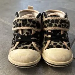 ヒョウ柄ハイカットスニーカー 13.5