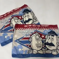 Mr. and Mrs. Potato Head クッションカバー2枚セット
