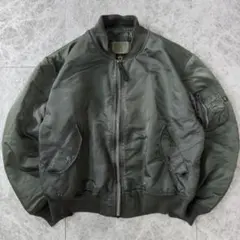 USA製 ALPHA MA-1 フライトジャケット 短丈 ミリタリー XL