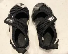 VANS ブラック サンダル 12cm