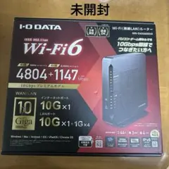 I-O DATA Wi-Fi 6 ルーター WAN-DA6006XR