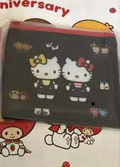 キティ くじ 50周年 フラットポーチ