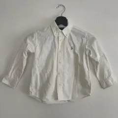 Ralph Lauren 長袖シャツ 110サイズ ホワイト・白