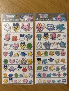 【たまごっち】4サイズステッカー　たまごっちパラダイス