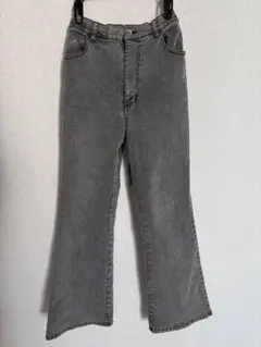 NICE CLAUP バックリボン ハイウエストデニムのサムネイル