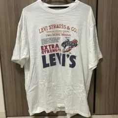 Levi’s Tシャツ ヴィンテージプリント Lサイズ リーバイス ロゴ 古着風