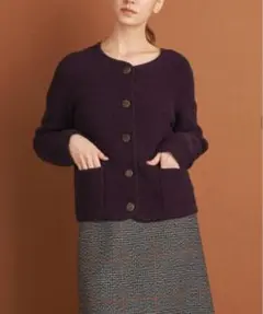 Steven Alan ウール ナイロン 2ボタン ニット Steven Alan（スティーブンアラン）の「＜Steven Alan＞ウール