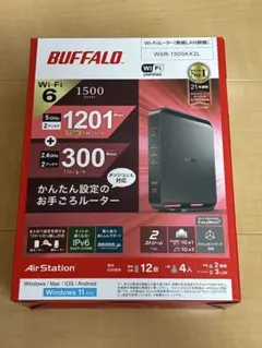 BUFFALO WSR-1500AX2L Wi-Fi 6 ルーターのサムネイル