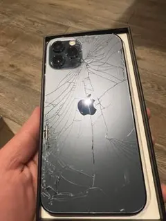 iPhone 12 Pro 256gb グラファイト 背面割れ　ジャンク品