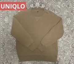 ナ*♪様 UNIQLO メンズ　スウェット　XL ベージュ　トレーナー