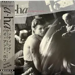 a-ha 『ハンティング・ハイ・アンド・ロー』LPレコード