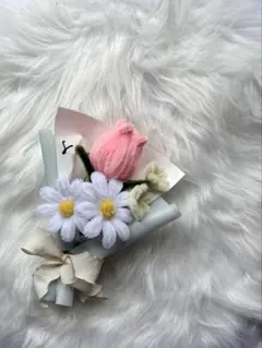 モールフラワーブーケ　枯れない花　インテリア　卒業式花束