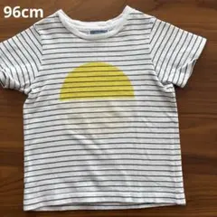 jacadi ストライプ柄 サンプリント Tシャツ 3A