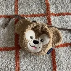 Duffy & Friends ダッフィーフェイス型 巾着ポーチ