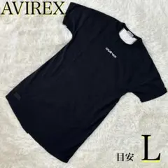 AVIREX Belle ロングTシャツ ワンピ 黒 オーバーサイズ 半袖 Lのサムネイル