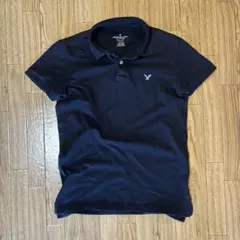 American eagle ポロシャツ　ブラック