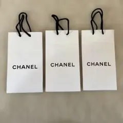 CHANEL 白色ショッパー 3個セット