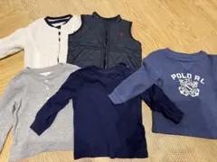 ポロラルフローレン　tシャツ　ベストジャケットセット