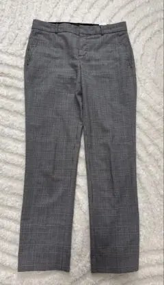 BANANA REPUBLIC グレーチェックパンツ　RYAN