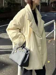 CLANE COCOON SHORT DOWN COAT 2サイズ　アイボリー