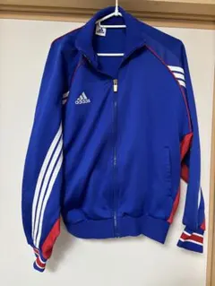 アディダス 90年代　ジャージ　デサント　ヴィンテージ　トラックジャケット　古着