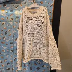 ザラ ZARA デザイン ニット トップス