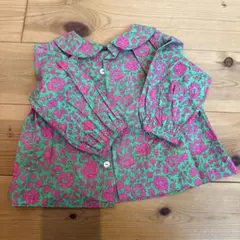 jacadi 花柄襟付きシャツ 12M