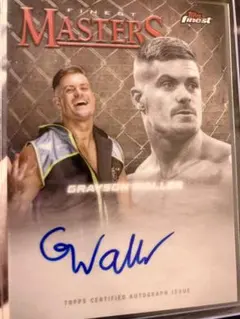 グレイソン・ウォーラー★TOPPS FINEST WWE サインカード